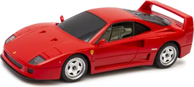 Zdjęcie produktu dla Ferrari F40 R/C skala 1:24 Rastar 78800 samochód sterowany czerwony