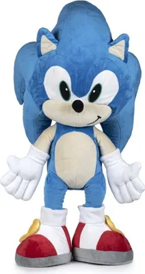 Produktbild von Sonic XXL Kuscheltier - 70 cm Plüschtier Sonic the Hedgehog Stofftier