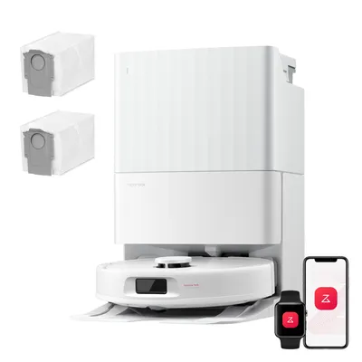 Produktbild von Roborock Qrevo S Pro Set Staubsauger Roboter mit Wischfunktion, 18.500Pa, Anti-Tangle System, Heißwasser-Moppwäsche, Multifunktions-Dockingstation