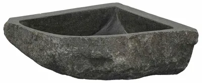 Immagine prodotto di vidaXL Lavabo Grigio (30-37) x (30-37) x 12 cm Pietra di fiume