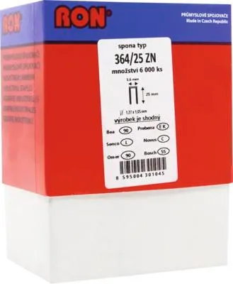 Obrázek produktu pro Spona 364/25 ZN M