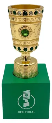 Produktbild von DFB-Pokal Replik auf Acrylsockel (70 mm) | Offizielles Lizenzprodukt des DFB