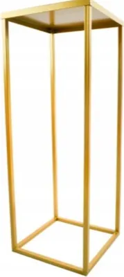 Produktbild von Moderner Loft Blumenständer GOLD 092/K-12-1P-60Z
