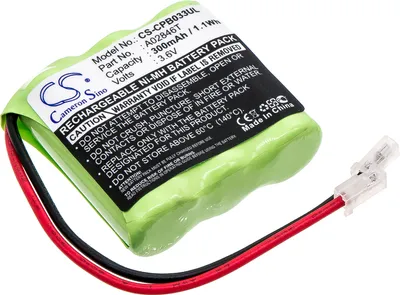 Produktbild von TECHTEK Akku Kompatibel mit [Universal] 2/3AAA x 3 Ersetzt 2/3AAA x 3
