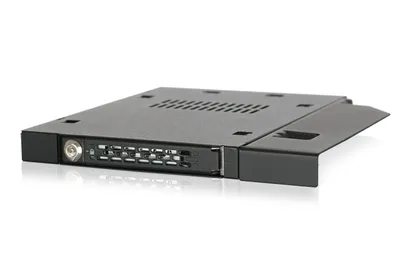 Obrázok produktu pre Icy Dock MB411SKO-B, Čierna, Kov, 128 mm, 130 mm, 12,7 mm, 215 g