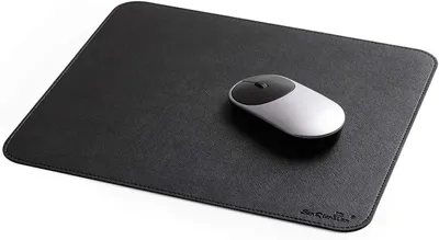Image de Tapis de souris gaming noir, dimensions 30x26 cm
