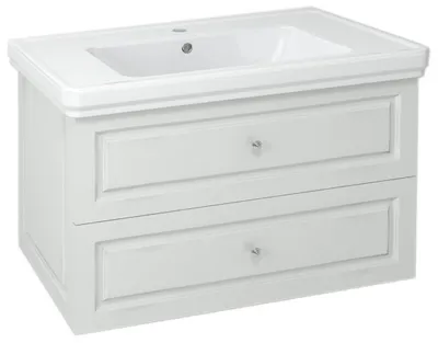 Produktbild von Sapho VIOLETA Unterschrank 83x52x46cm, weiß seidenmatt