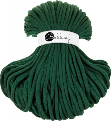 Immagine prodotto di Filato Macrame 9 mm - 100 m Verde Pino