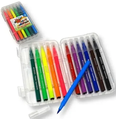Immagine prodotto di Pennarelli a pennello 12 colori