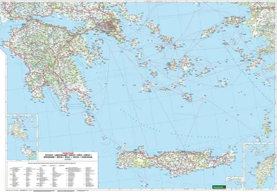 Produktbild von Griechenland, Straßenkarte 1:500.000, freytag & berndt