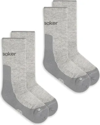 Produktbild von Icebreaker Merino Hike+ Light Crew-socken 2 Einheiten Grau EU 38-40 Damen Grau EU 38-40