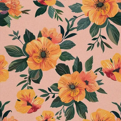 Produktbild von OUTDOOR DEKOSTOFFE OXFORD - Motiv Blumen I DX5630