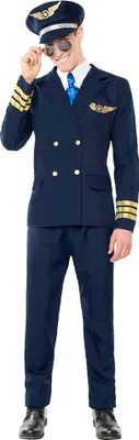 Produktbild von Boland 6840905, Maskenkostüm, Erwachsener, Männlich, Pilot, XL, Polyester