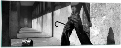 Produktbild von Bilder auf glas - Einteilig - Fotografie Mode Frau - 90x30cm - Glasbilder - Wandbilder - Bilder - zum Aufhängen bereit - Wanddekoration aus Glas - Glas Bilder - Wandbild auf Glas - GAB90x30-4360