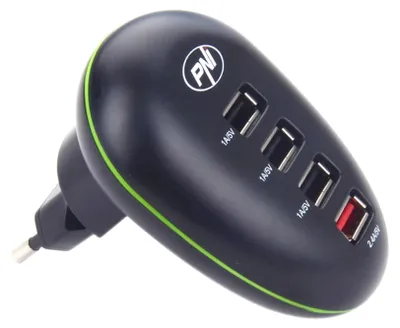 Zdjęcie produktu dla Ładowarka USB PN41 HC41 do telefonów, tabletów i aparatów