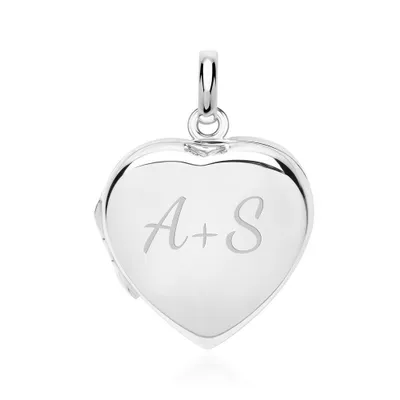 Produktbild von Herzmedaillon Kette Anhänger Sterlingsilber SP0270