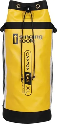 Gelbe Materialtasche "Canyon Bag" von singing rock; 30 Liter; für Arbeitssicherheit.