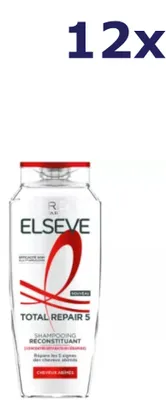 Produktbild von 12x L'Oréal Elseve Total Repair 5 shampooing 300ML