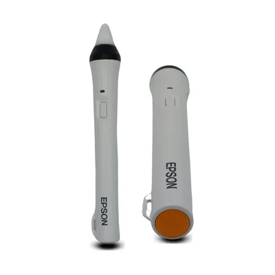 Produktbild von EPSON ELPPN04A – 1665141 Original Interactive Pen (Orange) für Epson Projektoren – Ersatzmodell, sofort einsatzbereit, kein Setup nötig