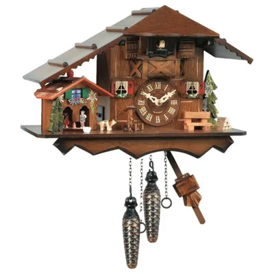 Produktbild von Engstler - 426 Q - Kuckucksuhr - Quarz - Nussbaum