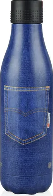 Image de LES ARTISTES A-2070 Bouteille isotherme 500ml, bleu denim