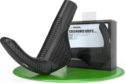 Produktbild von Famanu Fahrradgriffe Ergonomisches Design für Komfort und Grip - Schwarz