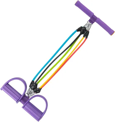Produktbild von Fitnessband Sit-Up, Pedal, 5 Tubes, elastisches Zugseil, Bauchtrainer