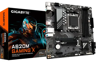 Produktbild von Gigabyte A620M Gaming X DDR5  Rev 1.0 (A620, Socket AM5, mATX, AMD)