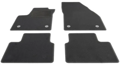 Fußmatten Set für Opel Meriva B, Bj. 6/2010-5/2017, schwarz