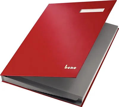 Immagine prodotto di bene 76400RT Unterschriftenmappe 19 Fächer rot