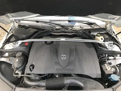 Original JOM Domstrebe Alu poliert VERSTELLBAR für Mercedes-Benz C-Kla W204 S204 C204