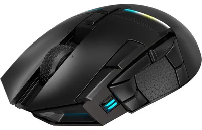 Image de Corsair CH-931A011-EU souris Jouer Droitier RF sans fil + Bluetooth Optique 26000 DPI