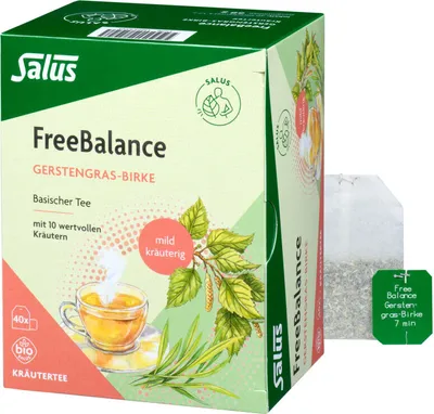 Obrázok produktu pre Salus FreeBalance Jačmeň tráva breza, bylinný čaj 40 St