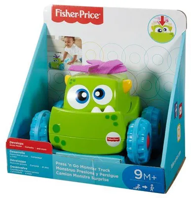 Zdjęcie produktu dla Mattel DRG15, 9 mies., 4 szt., Zielony