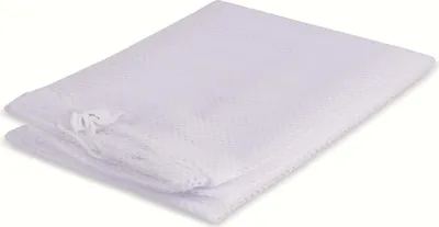 Produktbild von WÄSCHENETZ 61x91cm Weiss mit Zugkordel Wäschebeutel Wäschesack Wäsche Netz Beutel Sack 12