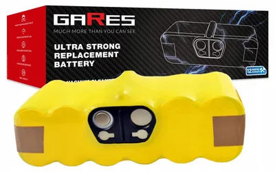 Obrázok produktu pre GARES Akumulátor Batéria pre iRobot Roomba 530 782e 696 521 590 790 500 | 14,4V 3Ah | Zosilnená séria Vysoký výkon | Gares