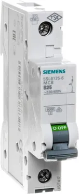 Produktbild von Siemens Leitungsschutzschalter 1polig B 25 A 5SL6125-6