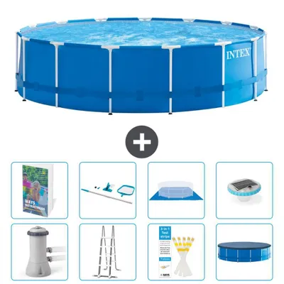 Produktbild von Frame Pool Rund - 457x122 cm - 7-teilig S595