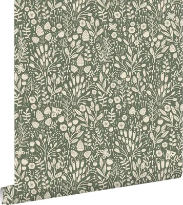 Obrázek produktu pro ESTAhome tapeta květiny zelená 50 x 900 cm