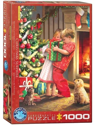 Zdjęcie produktu dla Puzzle 1000 Chistmas Surprise by Simon Tread 6000-5640