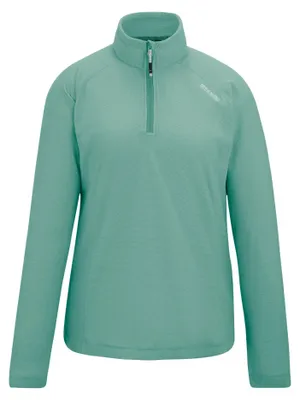 Produktbild von Regatta Great Outdoors Damen Fleece-Top Montes mit 1/4-Reißverschluss RG1953 (34 DE) (Moos)