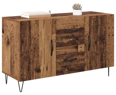 Zdjęcie produktu dla vidaXL Kredens z szufladami z drewna odzyskanego 100 x 36 x 60 cm materiał drewnopochodny