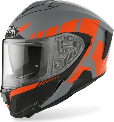 Zdjęcie produktu dla Kask Airoh Spark Rise Kolor: szary/pomarańczowy, Rozmiar: XXL (63)