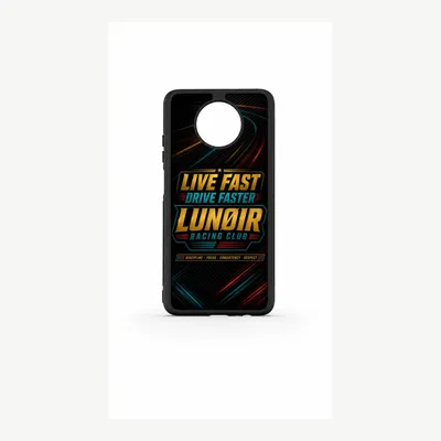 Productafbeelding van Xiaomi Redmi Note 9 5G hoesje, telefoonhoesje, beschermhoes met autosportmotief – LUNØIR ©