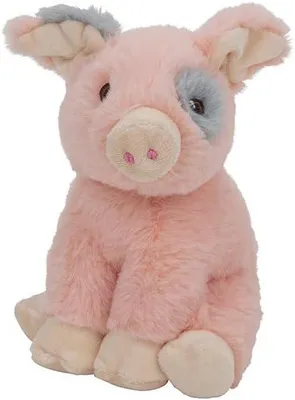 Produktbild von Kuscheltier Plüschtiere Stoffschwein/Ferkel 18 cm - Stofftierspielzeug