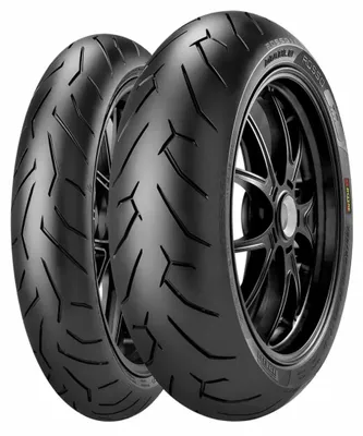 Immagine prodotto di Pirelli DIABLO ROSSO II, pneumatico da moto, misura 130/70 R17, indice di carico 62, velocità H