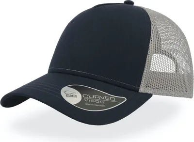 Produktbild von Atlantis RAPC | Rapper Baumwolle Cap / Kappe / Mütze - Farbe: Navy/Grey - Größe: One Size