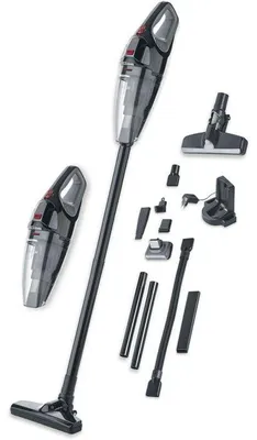 Image de Aspirateur a main et balai 2-en-1 SEVERIN HV7147 - 5 500 Pa - 50 min - 650 ml - Noir / Gris / Rouge