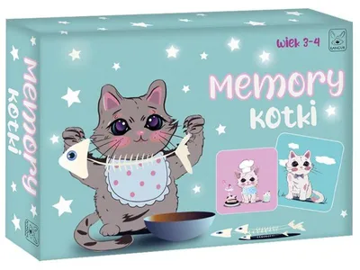 Zdjęcie produktu dla Kangur Memory Kotki - Gra edukacyjna dla dzieci