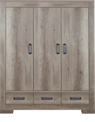Produktbild von Kidsmill Brent Kleiderschrank 3-türig Oldwood